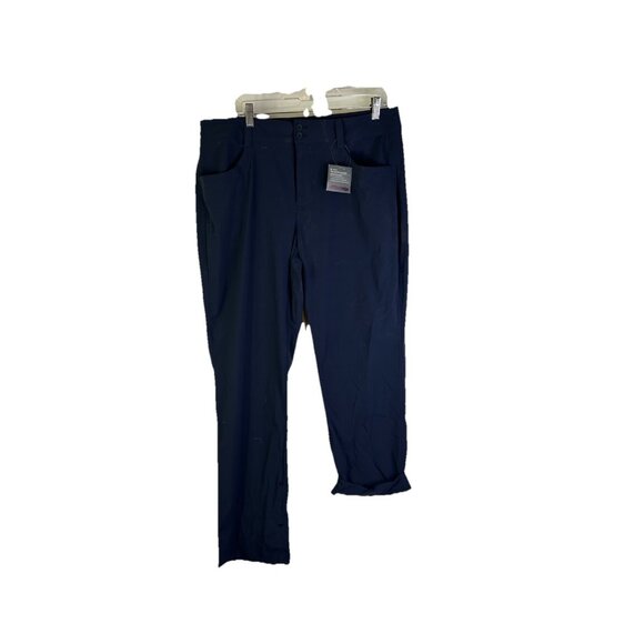 New Eddie Bauer WR Pant Sightscape Horizon Pants Navy Blue Womens 16 - Picture 1 of 7